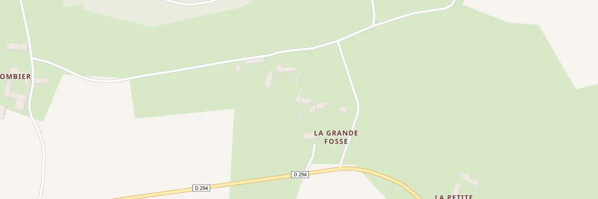 Plan du 490 La Grande Fosse à Bretoncelles