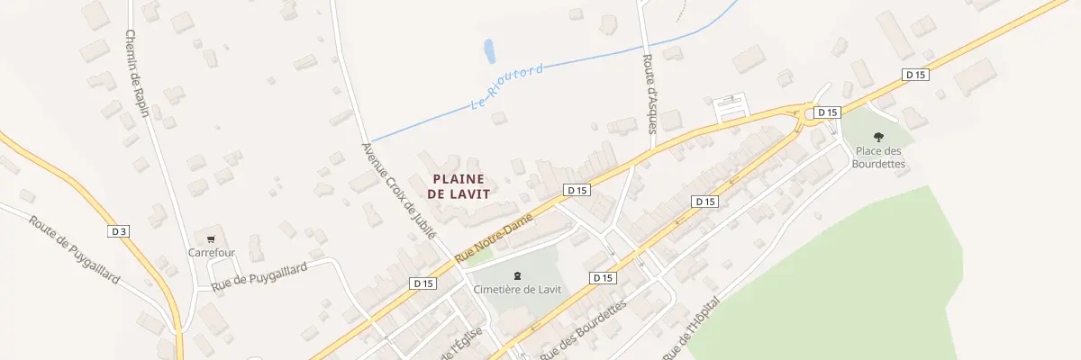 Plan du 1 Rue Notre-Dame à Lavit