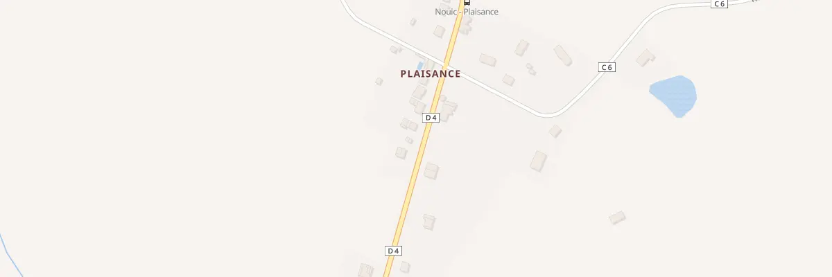 Plan du 25 Rte d’Aquitaine à Nouic