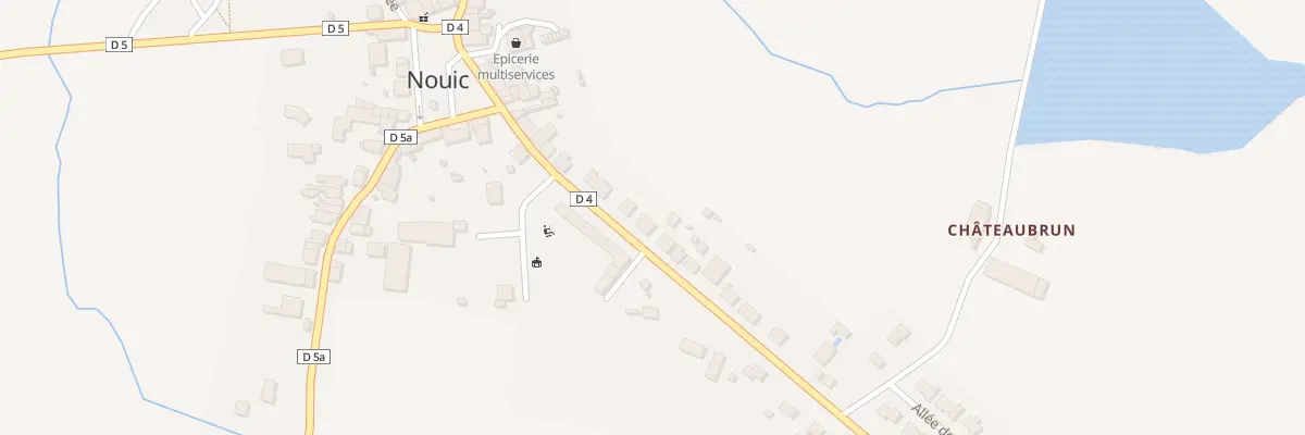 Plan du 13 Av Beausejour à Nouic