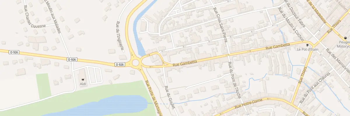 Plan du 347 Rue Porte de Bourth à Verneuil d’Avre et d’Iton