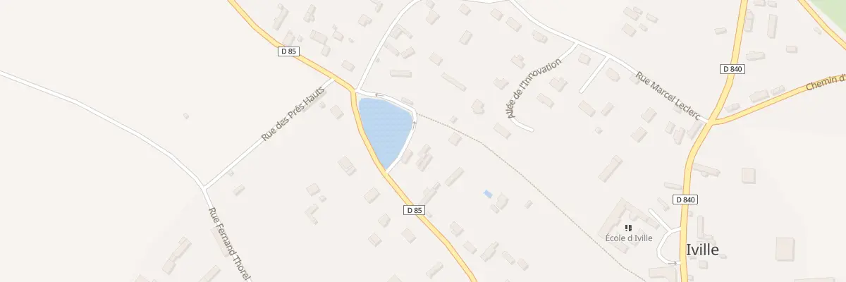 Plan du 1 Rue Chignolet à Iville