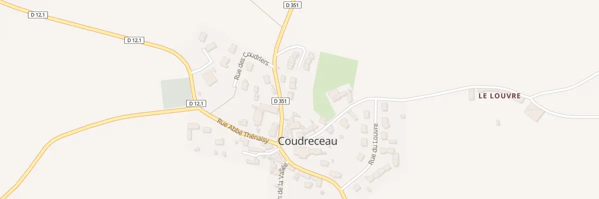 Plan du 3 Rue des Sources A Coudreceau à Arcisses