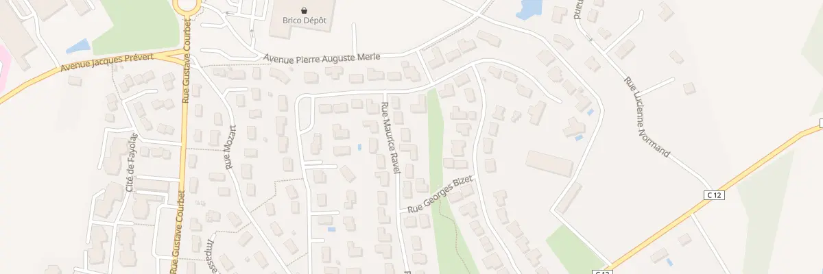 Plan du 5 Rue Maurice Ravel à Saint-Junien