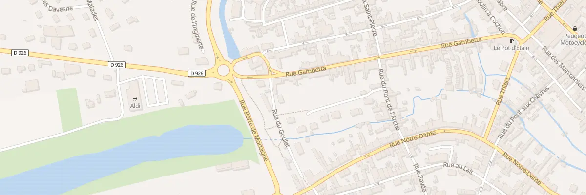 Plan du 349 Rue Gambetta à Verneuil d’Avre et d’Iton