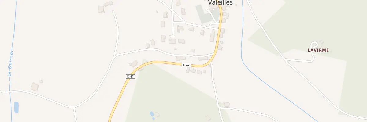 Plan du 5089 Coustal de Valeilles à Valeilles