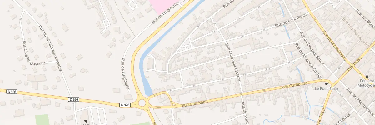 Plan du 112 Rue des Ecuelles à Verneuil d’Avre et d’Iton