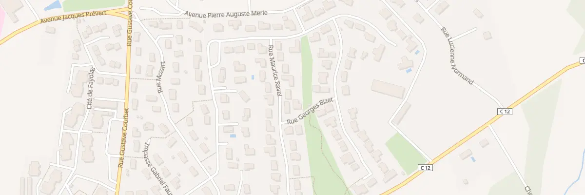 Plan du 9 Rue Maurice Ravel à Saint-Junien