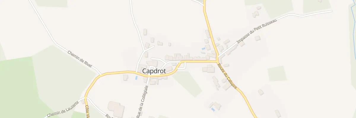 Plan du 72 Le Bourg à Capdrot