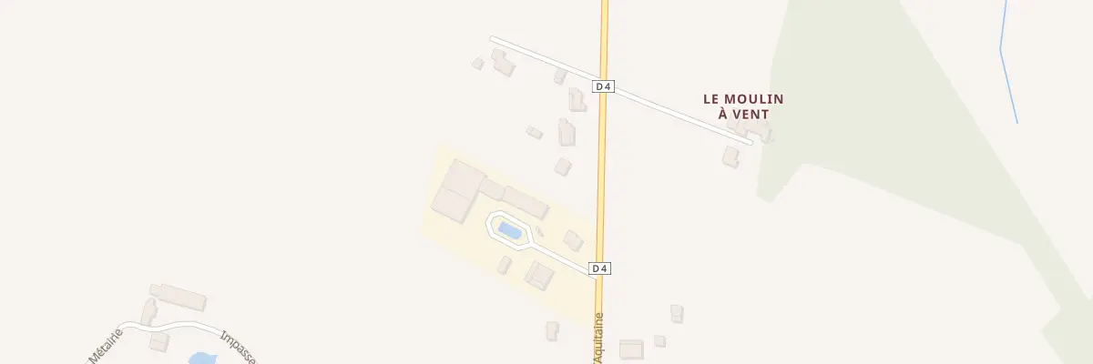 Plan du 57 Rte d’Aquitaine à Nouic
