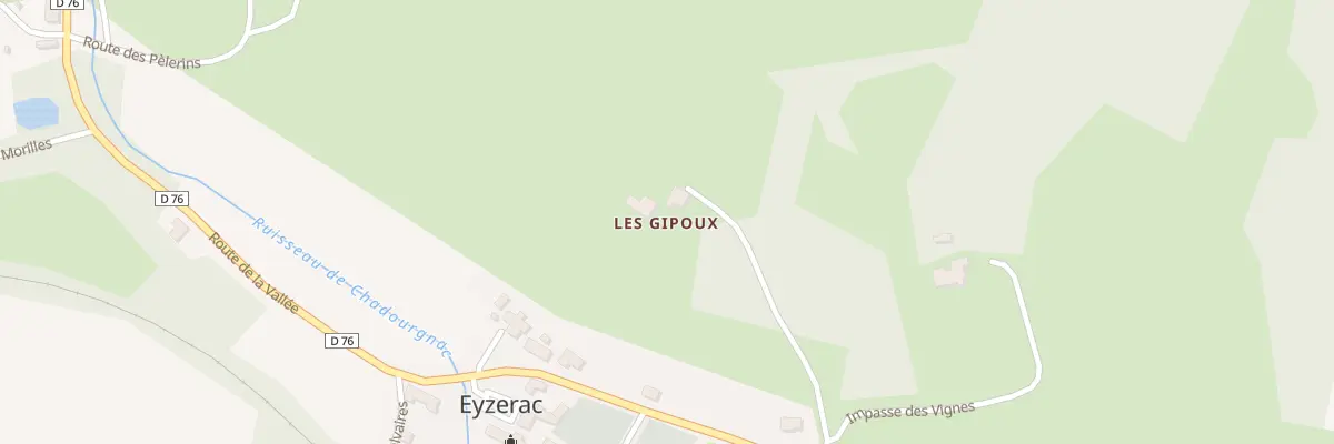 Plan du 9 Montaugout à Eyzerac