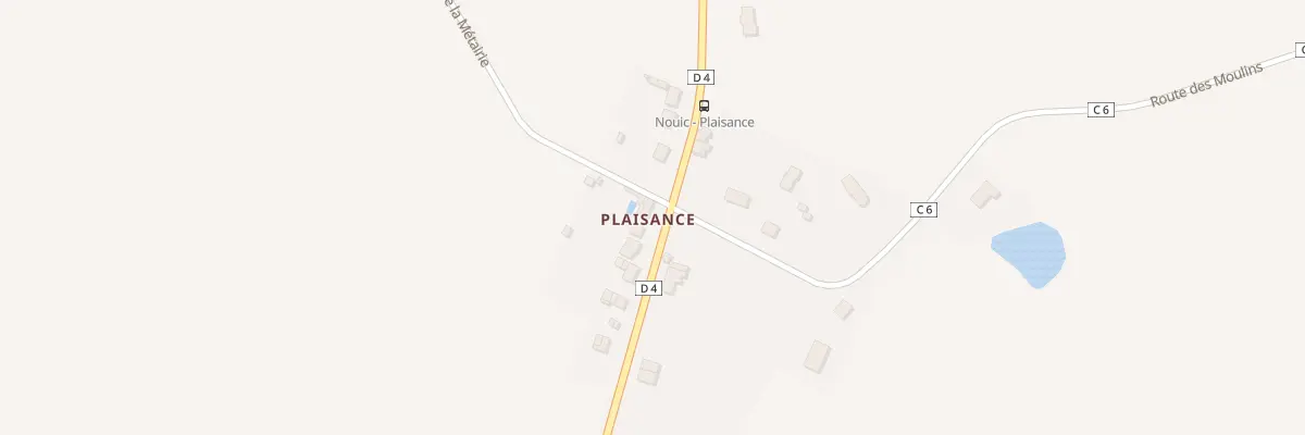 Plan du 33 Rte d’Aquitaine à Nouic