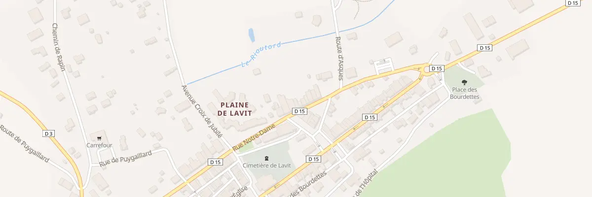 Plan du 7 Rue Notre-Dame à Lavit