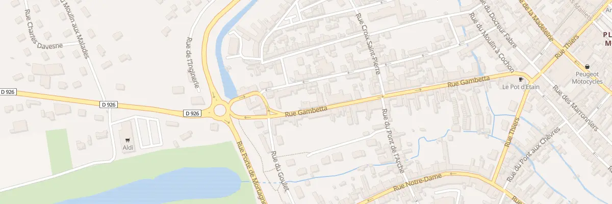 Plan du 322 Rue Gambetta à Verneuil d’Avre et d’Iton