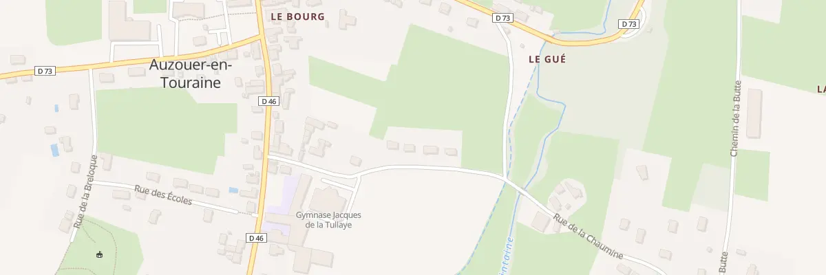 Plan du 16 Rue de la Quintaine à Auzouer-en-Touraine