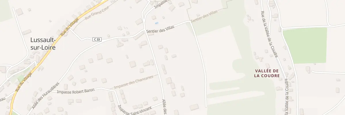 Plan du 15 All des Huraudières à Lussault-sur-Loire