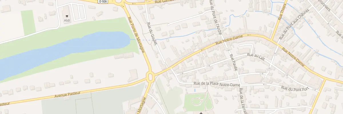 Plan du 55 Rue Notre-dame à Verneuil d’Avre et d’Iton