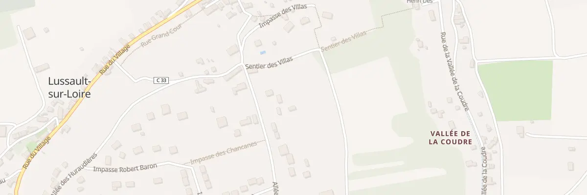 Plan du 13 All des Huraudières à Lussault-sur-Loire