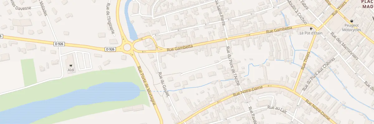 Plan du 301 Rue Gambetta à Verneuil d’Avre et d’Iton