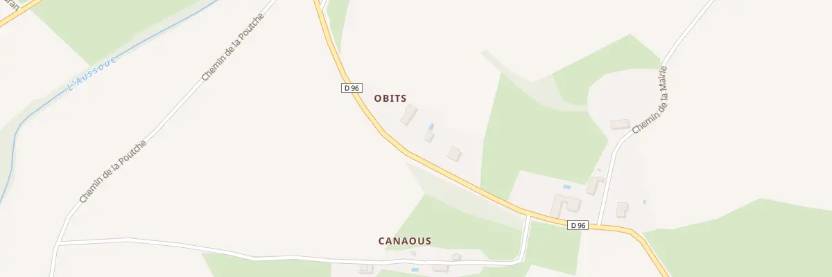 Plan du 9000 Obits à Mauvezin