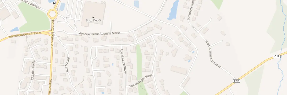 Plan du 38 Rue Camille Saint-Saëns à Saint-Junien