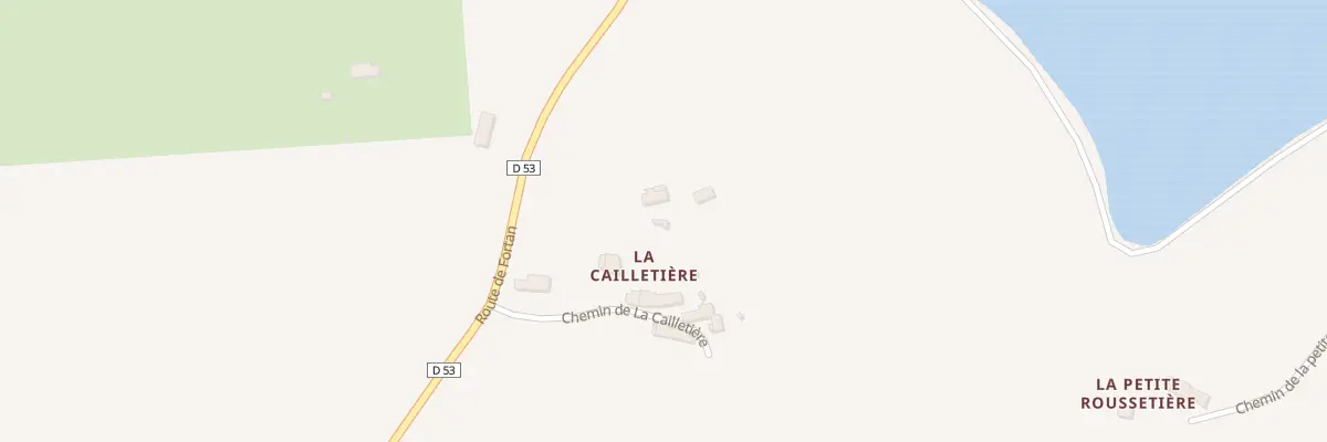 Plan du 3 Che de La Cailletière à Épuisay