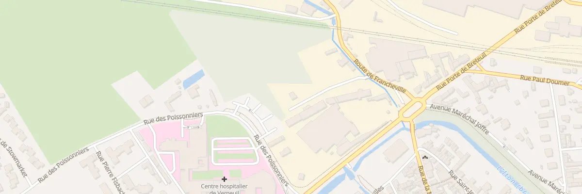 Plan du 91 Rte de Francheville à Verneuil d’Avre et d’Iton