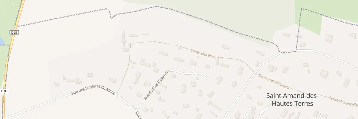 Plan du 9 Rue du Clos Delamare à Amfreville-Saint-Amand