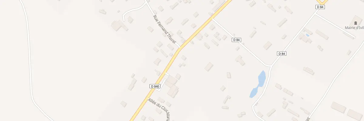 Plan du 33 Rue d’Elbeuf à Iville