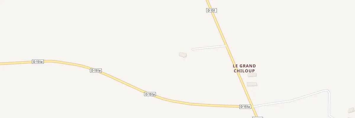 Plan du 3 Chiloup à Choue