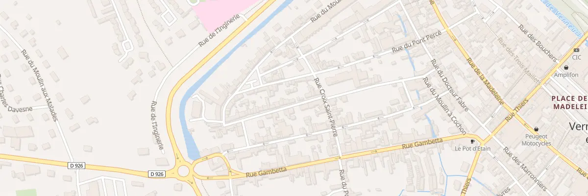Plan du 46 Rue des Ecuelles à Verneuil d’Avre et d’Iton