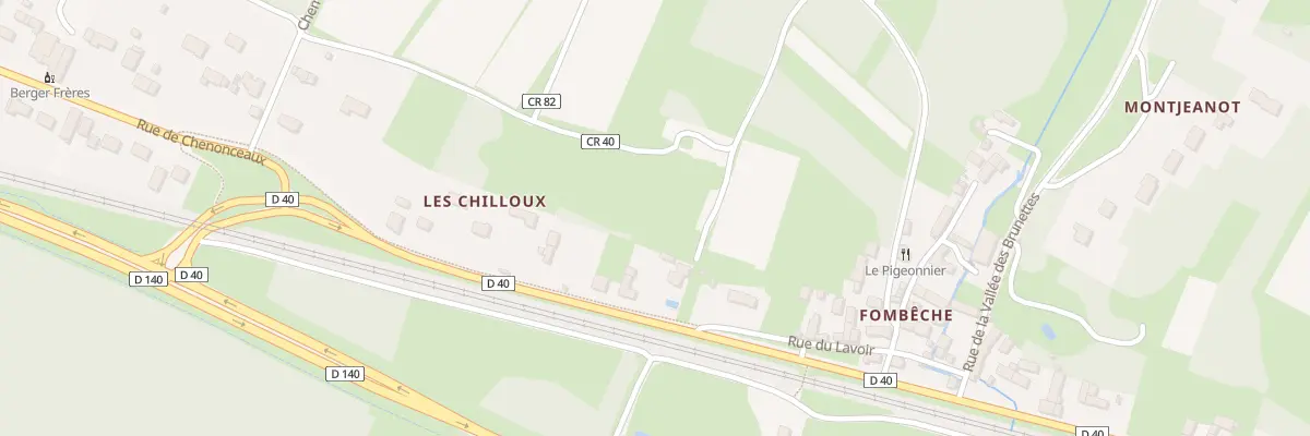 Plan du 69 Rue de Chenonceaux à Saint-Martin-le-Beau