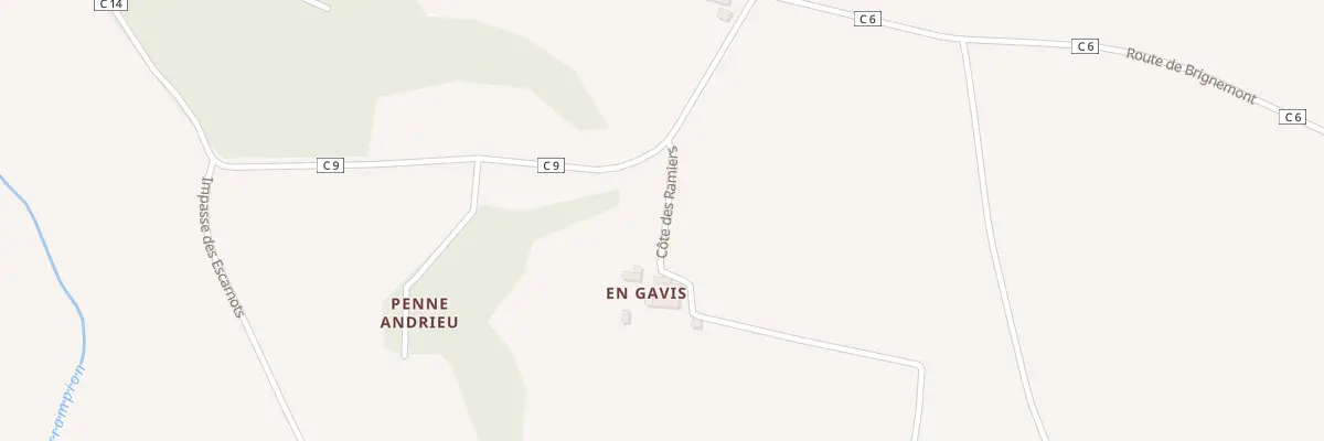 Plan du 5027 En Gavis à Maubec