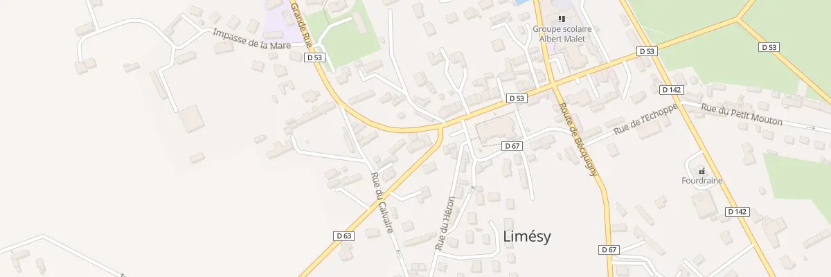 Plan du 251 Rue Grande Rue à Limésy
