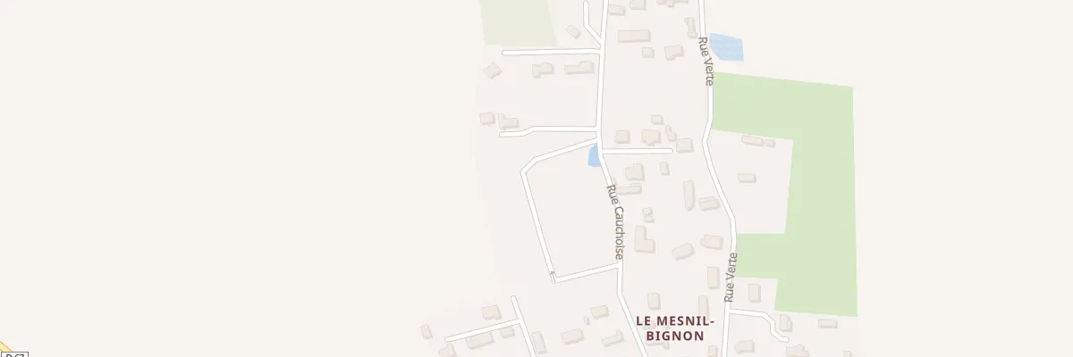 Plan du 5031 Le Mesnil à Ectot-l’Auber
