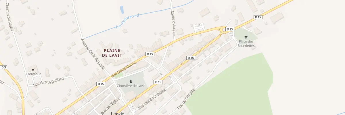 Plan du 67 Rue de la République à Lavit