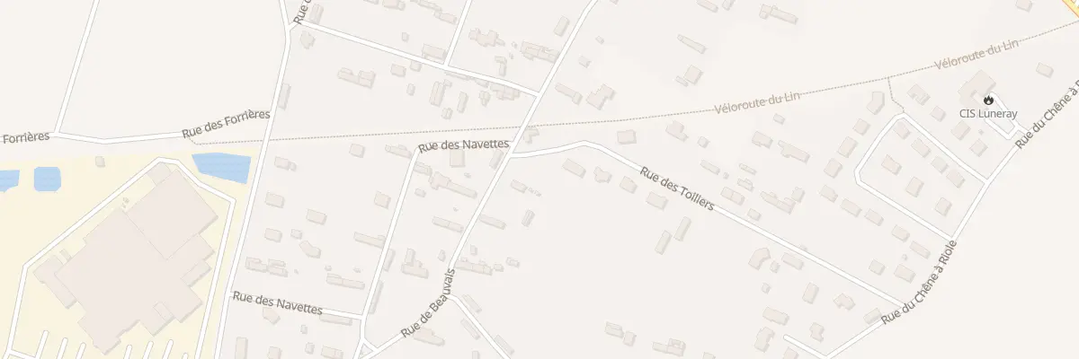 Plan du 2 Rue des Toiliers à Luneray