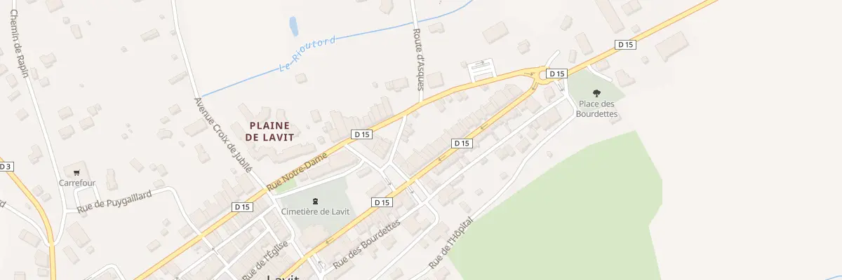 Plan du 69 Rue de la République à Lavit