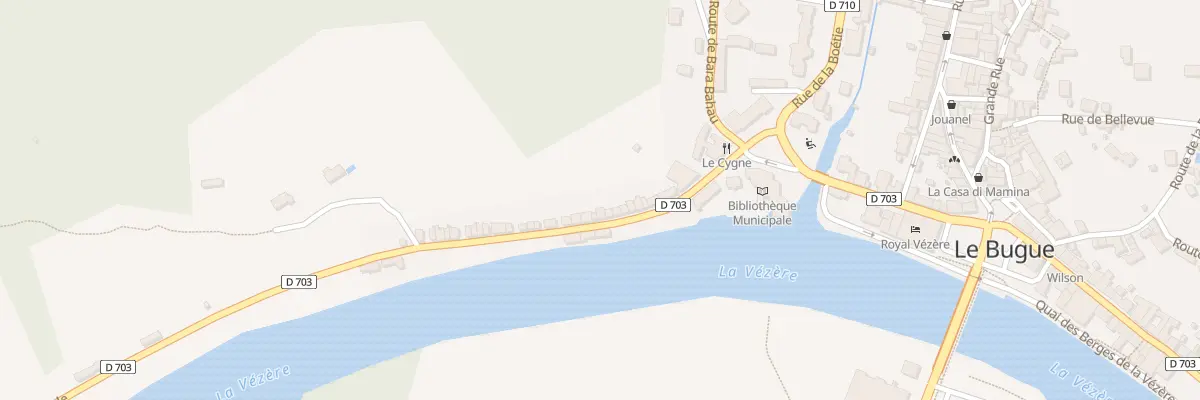 Plan du 30 Rue du Cingle au Bugue