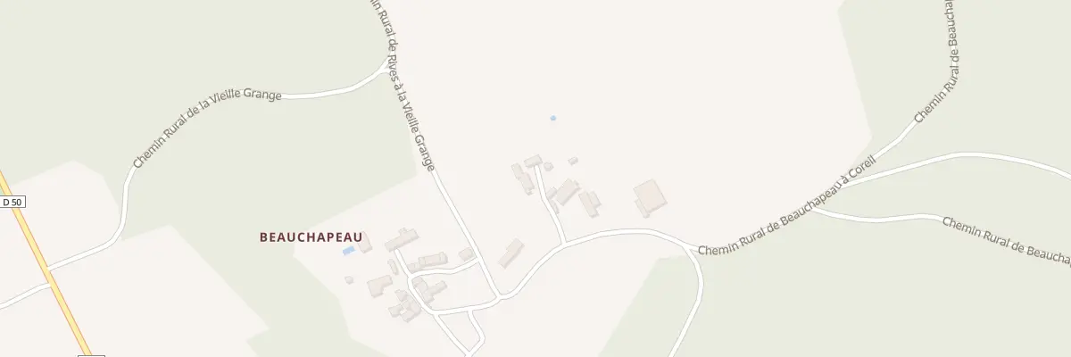 Plan du 11 Beauchapeau à Mérigny