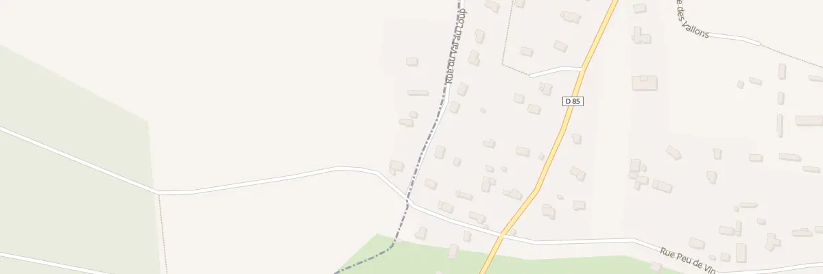 Plan du 8615 Rue du Val aux Loups à Saint-Pierre-du-Bosguérard