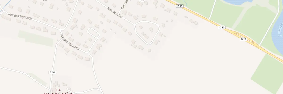 Plan du 20 Rue des Lilas à Reignac-sur-Indre