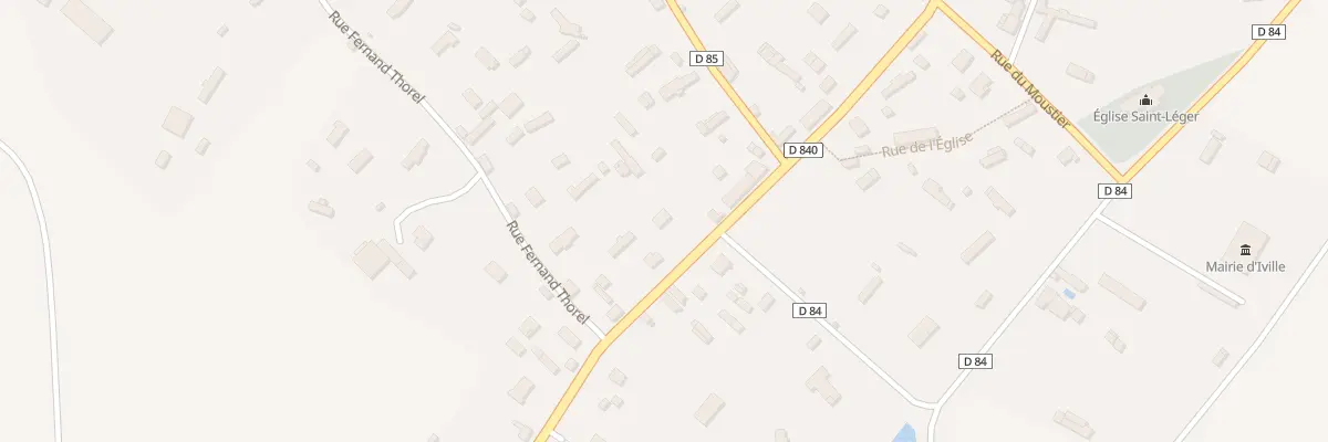 Plan du 28 Rue d’Elbeuf à Iville