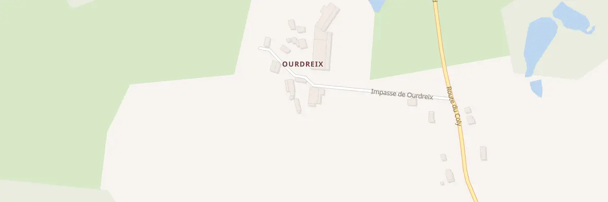 Plan du 237 Ourdreix à Firbeix