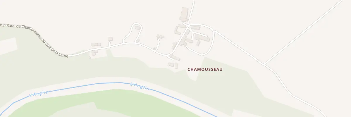Plan du 4 Chamousseau à Mérigny