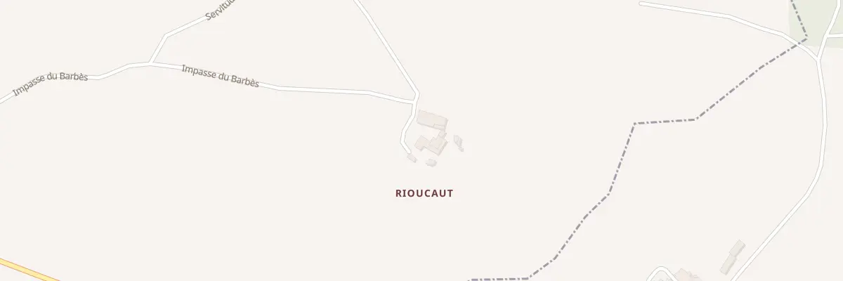 Plan du 43 Rioucaut à Laffite-Toupière