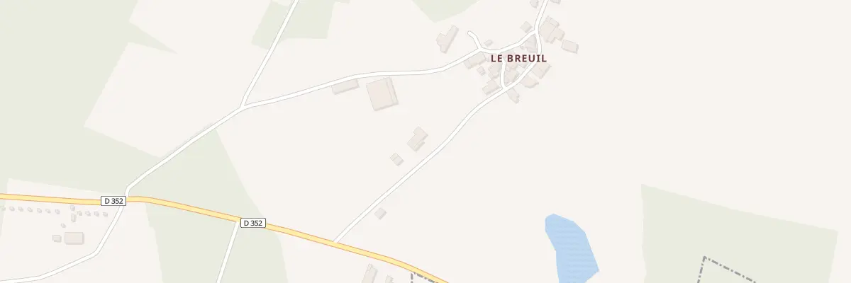 Plan du 17 Le Breuil à Montrollet