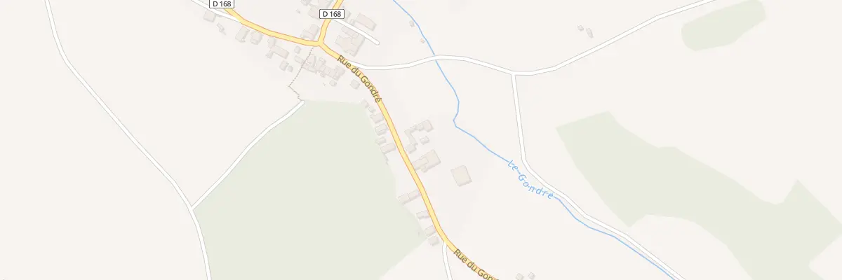 Plan du 1 Rue du Gondre à Saint-Rimay