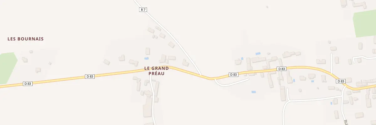 Plan du 2 Rte de Villepou à Cigogné