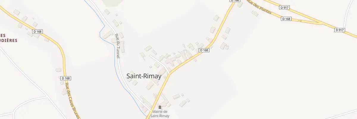 Plan du 11 Rue des Plantes à Saint-Rimay
